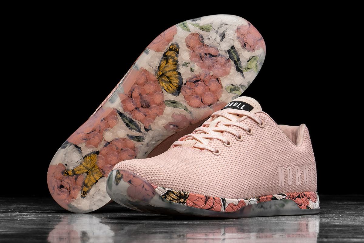 Nobull Superfabric Men's Trainers Rose | Australia (LY5268)
